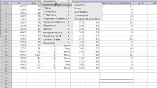 HOW TO VIDEO Dr Ami Gates StatCrunch Using Group By and Where