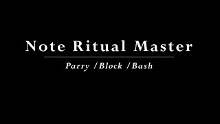Note Ritual Master - Parry / Block / Bash #skyrim