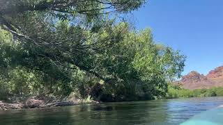 SUP downriver to red mountain