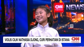 Violis Cilik Nathasia Djong, Curi Perhatian di Istana