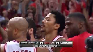 Derrick Rose Hits the Game Winner Against the Cavs 9 Years Ago Today