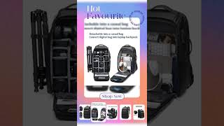 Men travel Professional SLR camera backpack With tripod bracket Detachable into a Anti-theft 40L ...