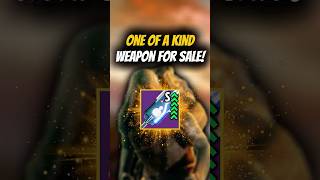 Get This One of A Kind Weapon NOW... (LIMITED TIME)