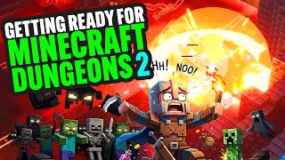 Getting ready for Minecraft Dungeons 2 (MEGA PANIC Gameplay!)