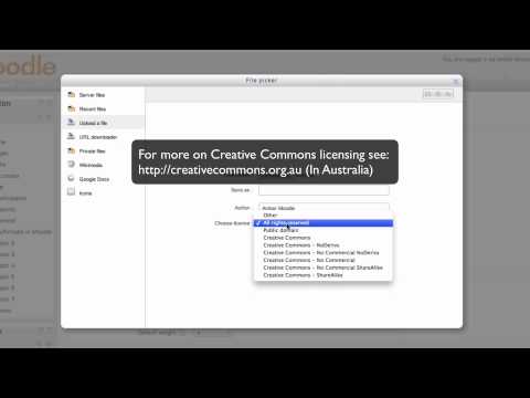 Add HTML block in Moodle
