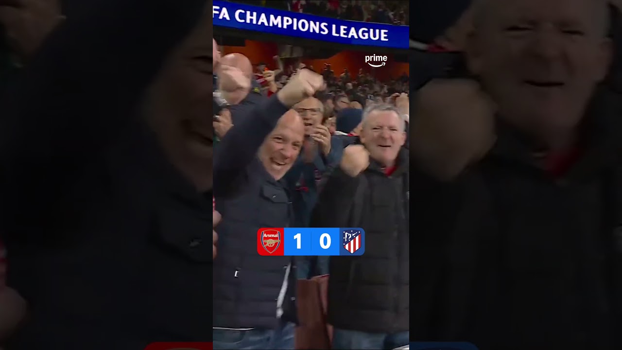 The moment Arsenal REACHED THE FINAL 🤩🔴 #arsenal #ucl #uefachampionsleague #coyg
