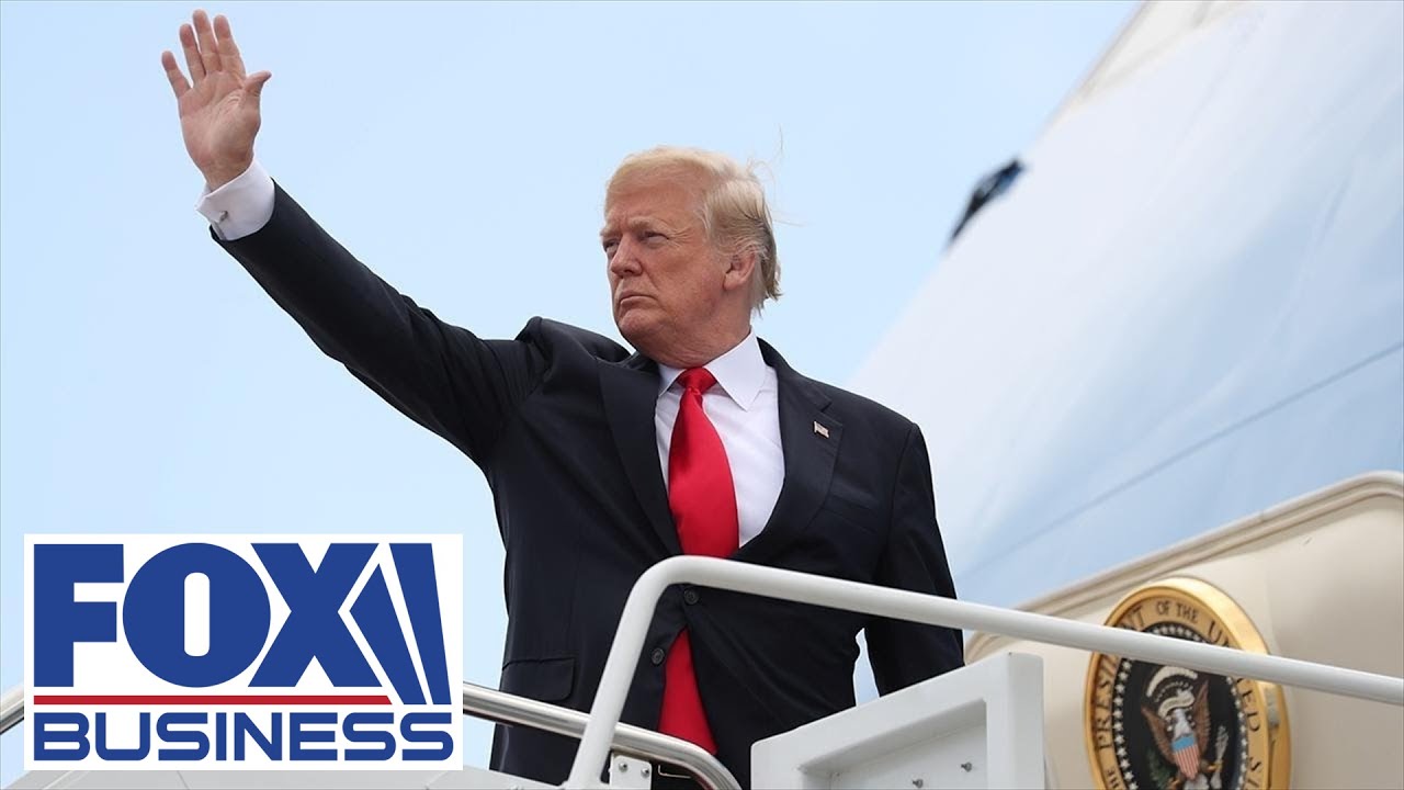 Trump attends official sendoff ceremony