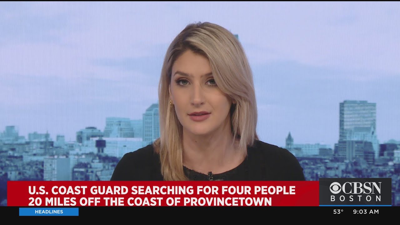 Coast Guard Searching For 4 People Off The Coast Of Provincetown After