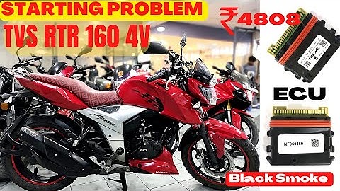 TVS RTR 160 4V BS6 ECU FLASHING | SOFTWARE UPDATE | RTR160 | APACHE 160 4V | ECU | BLACK SMOKE ISSUE