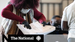 Georgia heads for recount with razor-thin vote margin