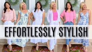 Casual and Classy Outfit Ideas for Spring and Summer | Try on Haul for Women Over 40