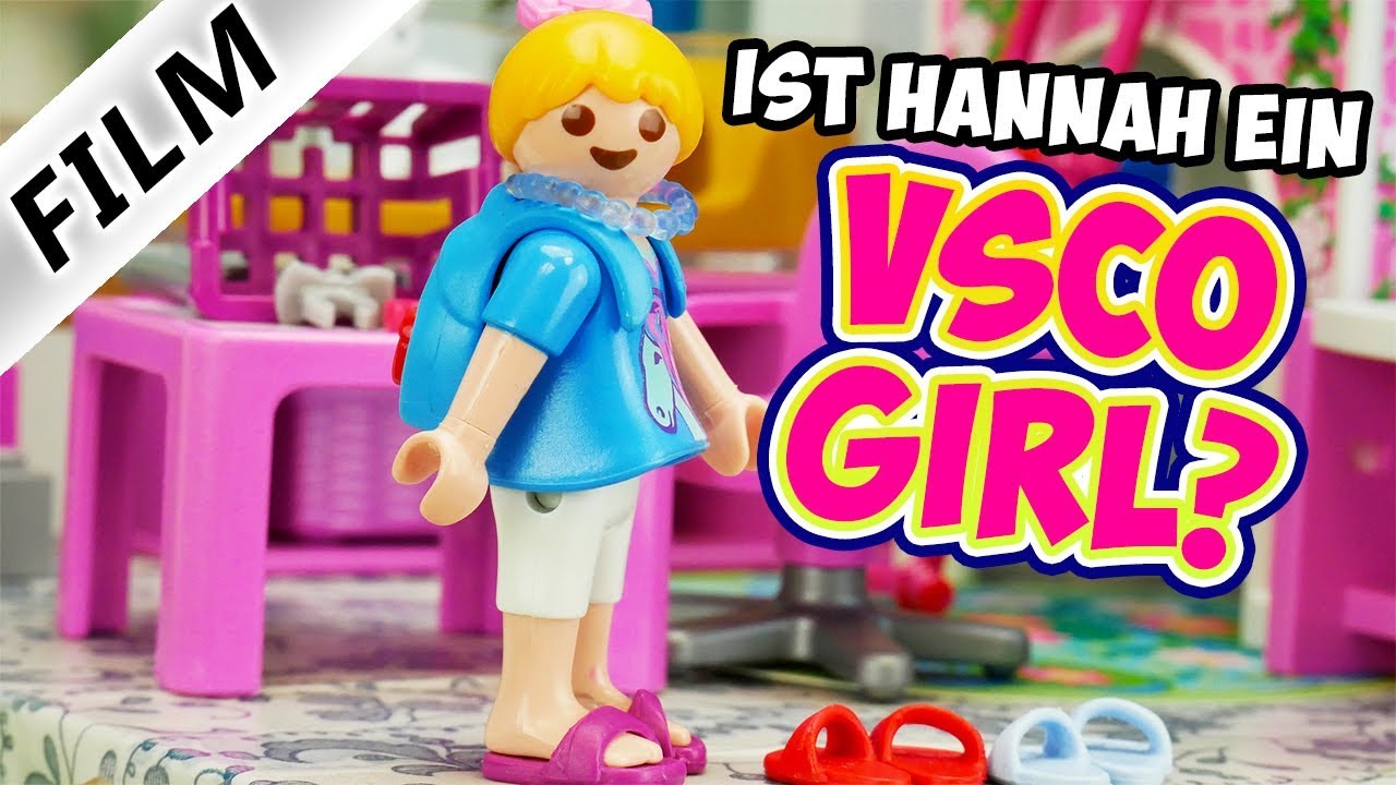 Playmobil Film deutsch HANNAH WIRD ZUM VSCO GIRL Ultimate vsco girl for one day? Kinderserie Vogel