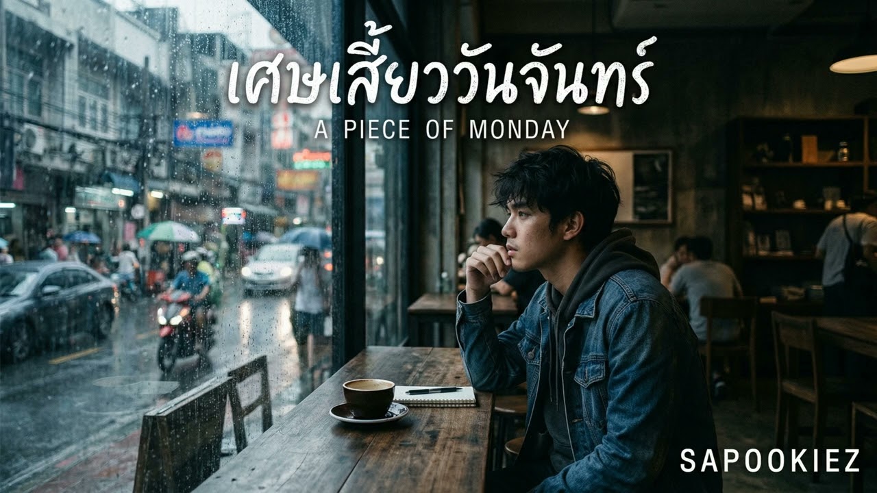 เศษเสี้ยววันจันทร์ - SAPOOKIEZ [Official Audio] | เพลงสำหรับคนขี้เหงาที่เกลียดวันจันทร์