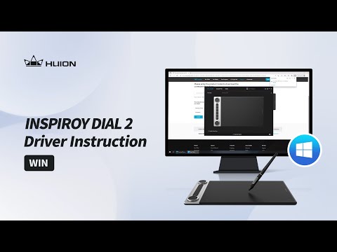 How to download and install the Driver (Windows) for Inspiroy Dial 2?