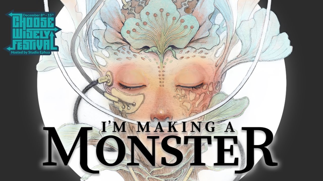 Visual Monster First look at super artistic visual novel | Choose Wisely Festival | I ...