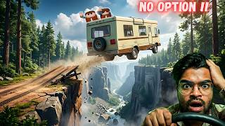 We Tried Jumping Across A Valley… 😭 || RV There Yet ??
