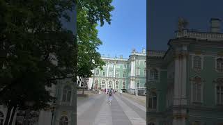 #shorts World’s largest Museum Hermitage in Saint Petersburg. Trip to Europe. #russia Hermitage