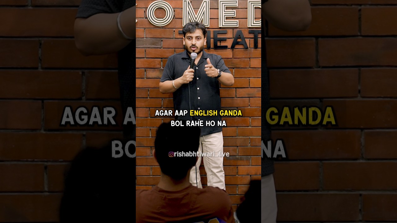 English Language - India vs England battle Stand Up Comedy #standupcomedy #ytshorts #hindicomedy