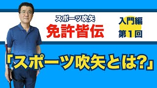 スポーツ吹矢の動画