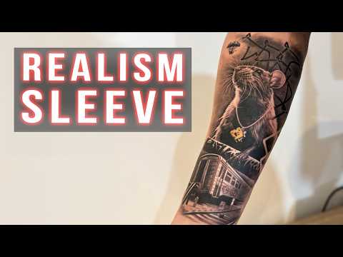 Mouse Takes Over The World Tattoo Tutorial 