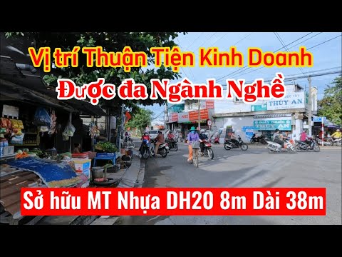 Video Nhà Đất Cần Giuộc | Đất Mặt Tiền Nhựa 8M Thích Hợp... - youtube