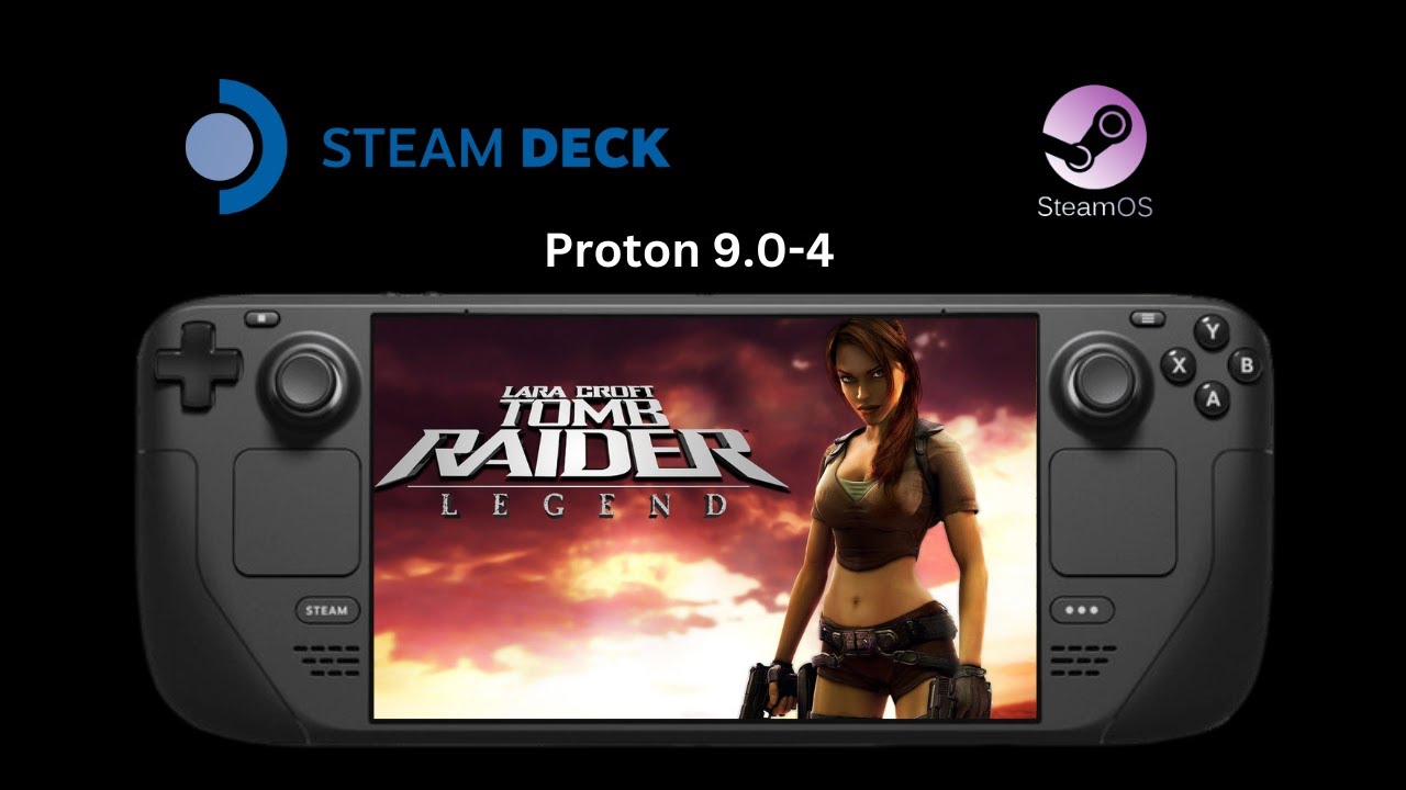 Tomb Raider: Legend (2006) - Steam Deck Gameplay