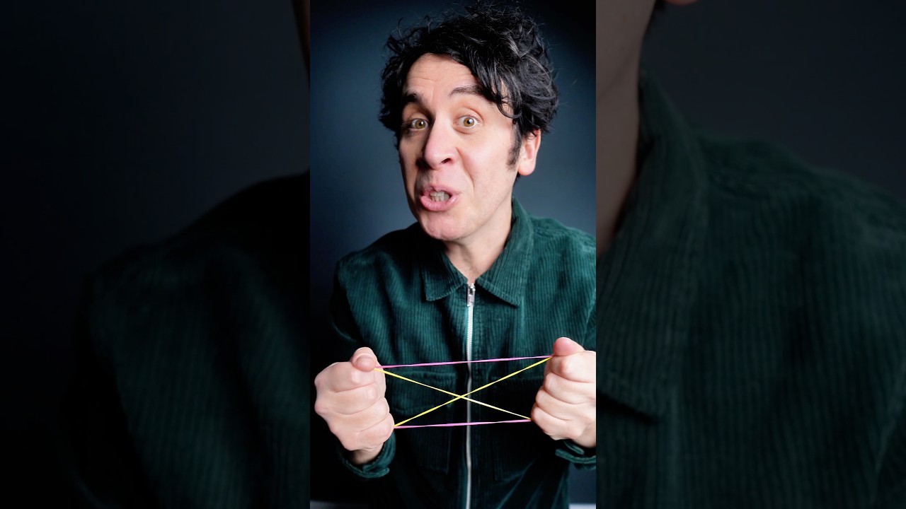 Rubber Band Trick Revealed!🤫