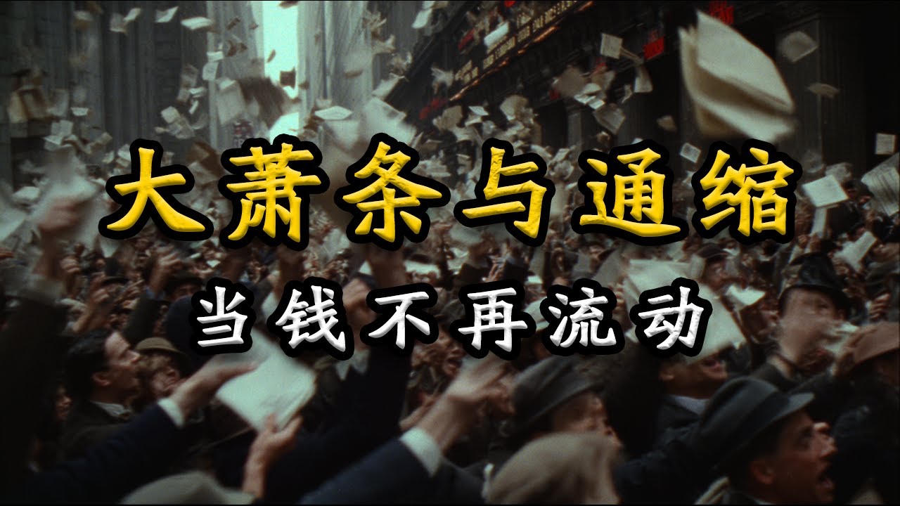 大萧条与通缩：当钱不再流动｜LangLang Insight