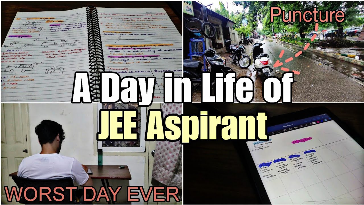 A Day In The Life Of JEE Aspirant WORST DAY EVER JEE 2024 a-day-in-the-life-of-jee-aspirant-worst-day-ever-jee-2024