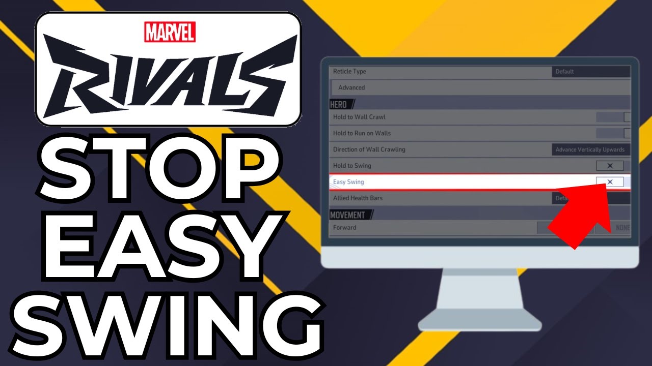 HOW TO TURN OFF EASY SWING IN MARVEL RIVALS (2025) - YouTube