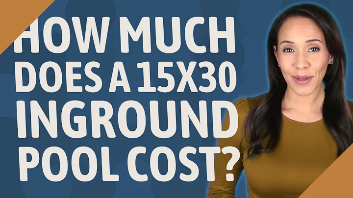 How much does a 15x30 inground pool cost?