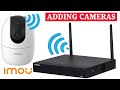 Imou Wireless NVR Recorder Adding Cameras nvr1104hs-w-s2 Wireless cameras pairing | Part 4