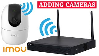 Imou Wireless NVR Recorder Adding Cameras nvr1104hs-w-s2 Wireless cameras pairing | Part 4