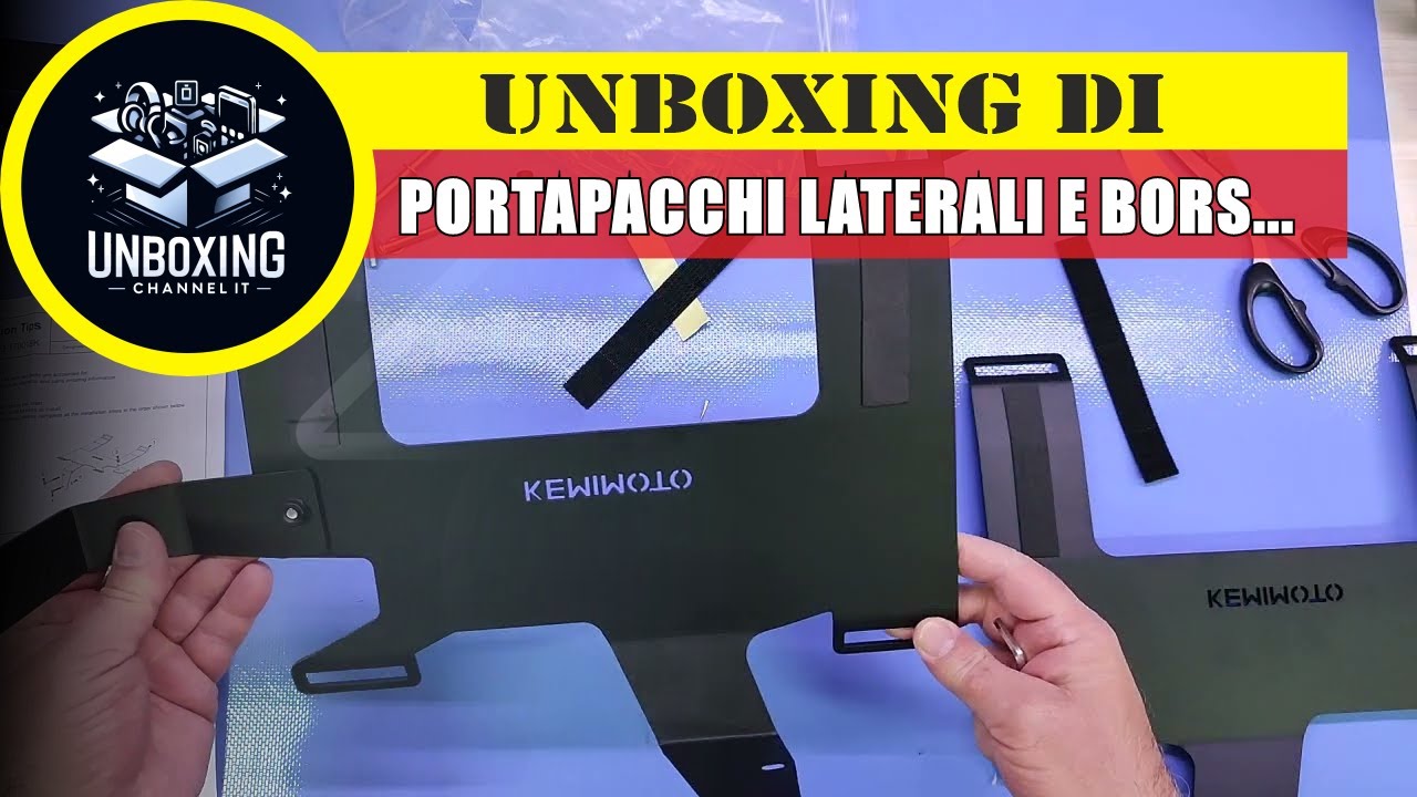 Portapacchi Laterali e Borse per Borse BMW Vario (Kemimoto)