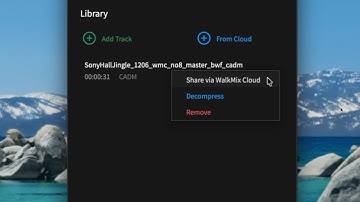 WalkMix Player: Play, Preview, and Share Your 360 Reality Audio Files