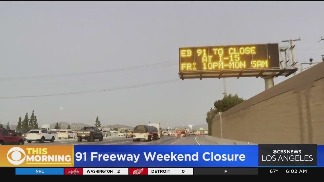91-freeway-weekend-closure-youtube