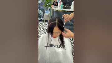Cắt Layer tóc ngang vai |Sinh Anh Hair Studio