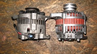 ´93 AM331 / AM477  Japan made Alternator(HITACH) & Double-belt pulley Power generation capacity.