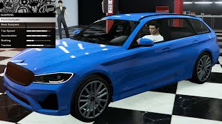 GTA 5 - DLC Vehicle Customization - Ubermacht Rhinehart (BMW 3 Series Touring)