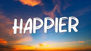 happier - Olivia Rodrigo (Lyric Video) || Madison Beer,Jamie Miller,...