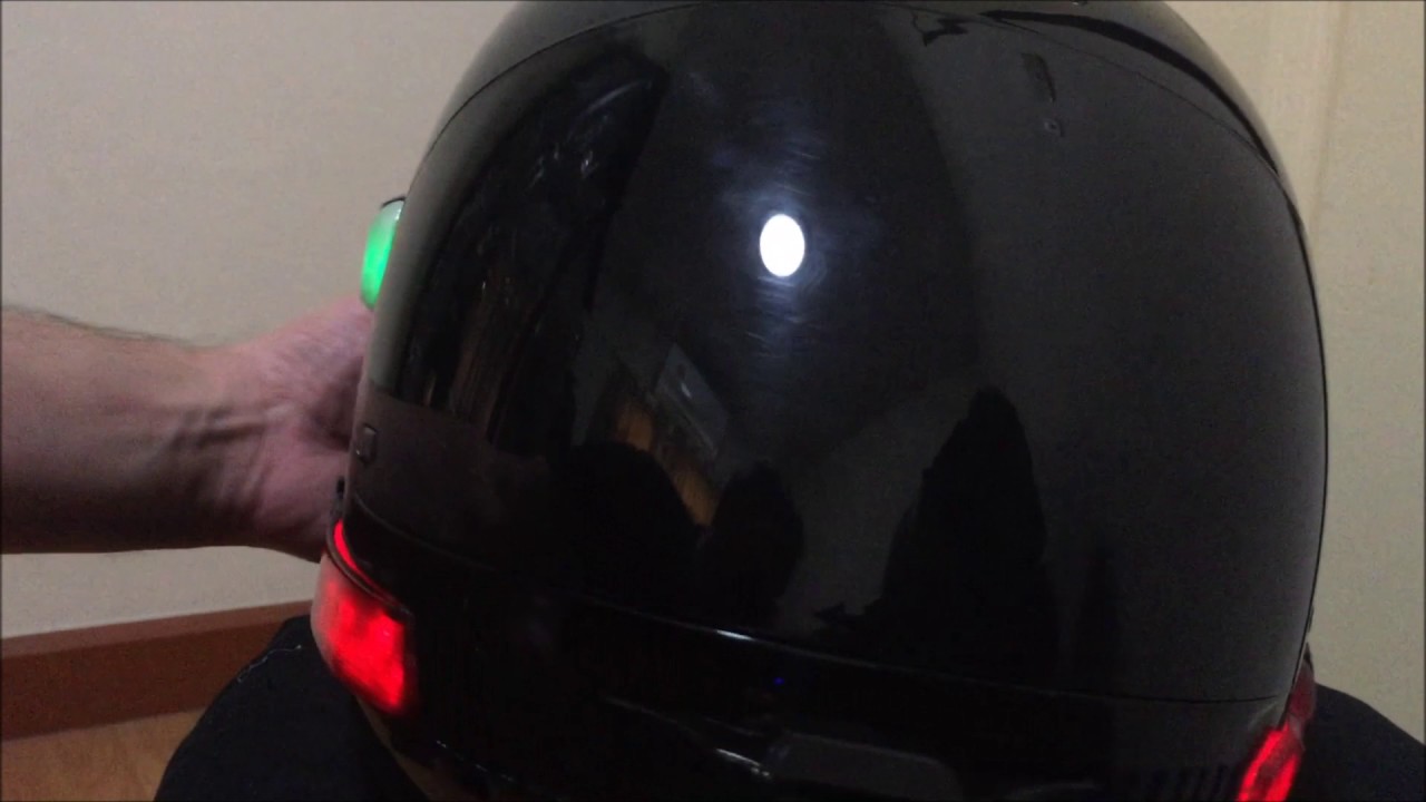 Street Hawk Helmet Build 80s TV Series - YouTube