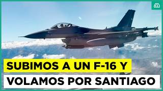 Meganoticias Sobrevuela Santiago En Avión F-16 Por Los 96 Años De La Fach