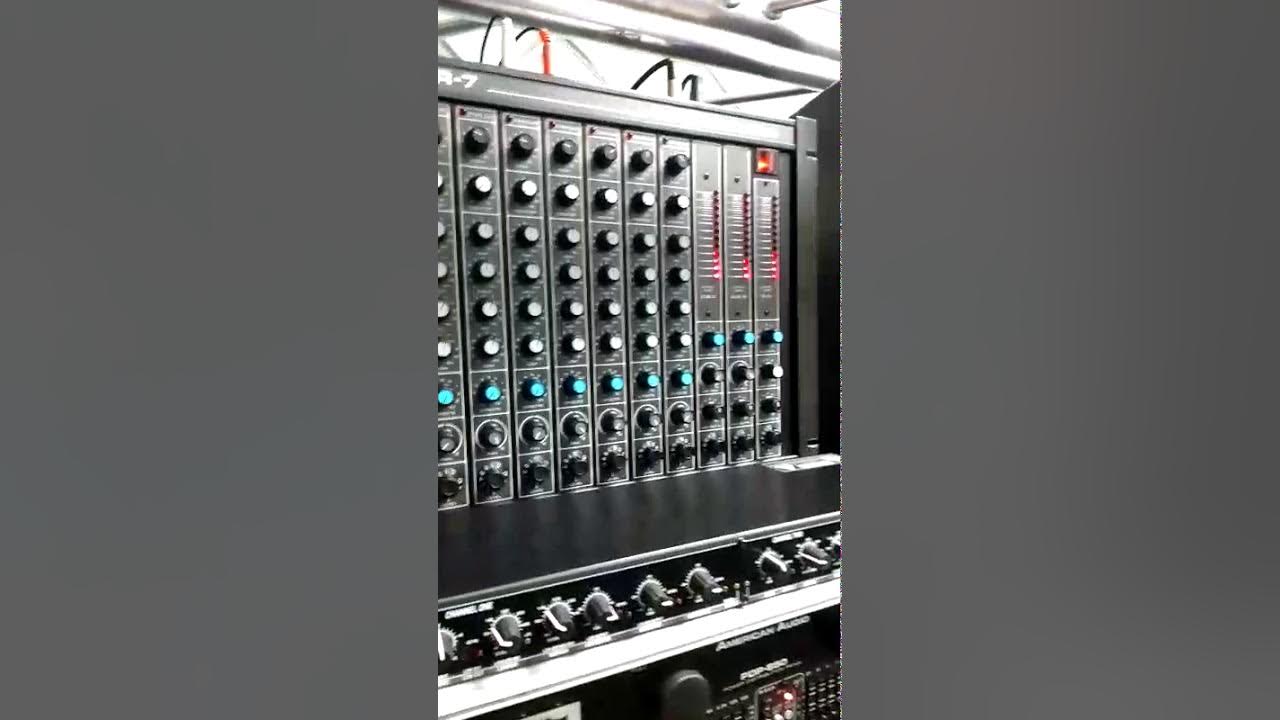 Mixer peavey mr7 la legendaria de la espoca dorada de los sonidos en