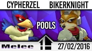 Melee Fragsoc Pools - Cypherzel Falco Vs Bikerknight Fox