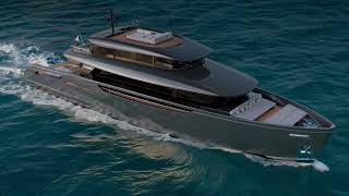 New SX120 - Sanlorenzo's largest-ever yacht in its crossover SX range