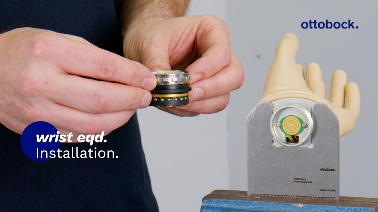 wrist eqd. Installation (speedhand). | Ottobock Professionals