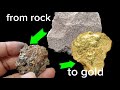 Mining fortunes in traditional gold mining  without acids