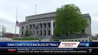 Pandemic causing massive court system backlog
