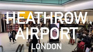 London - UK - Heathrow Airport Terminal 5 - HD - 4k
