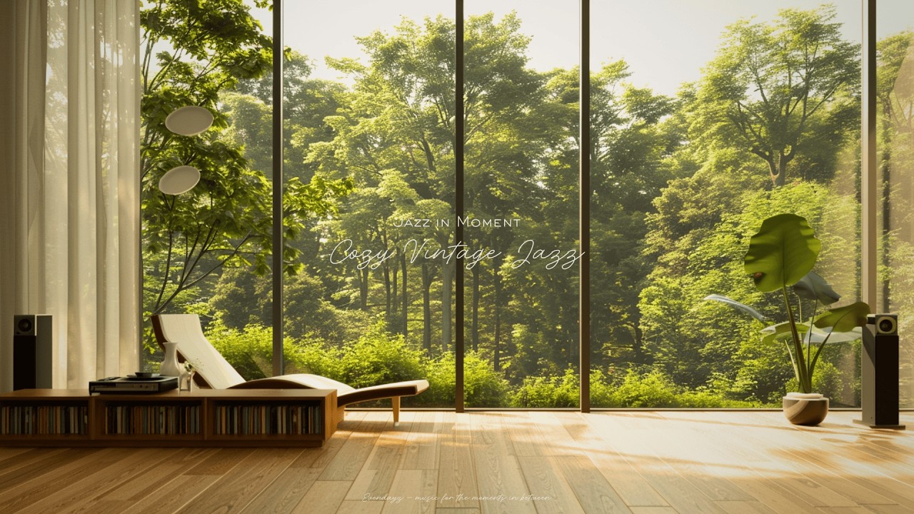 [Playlist] 숲속 라운지, 부드럽게 흐르는 재즈  | Cozy Vintage Jazz